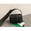 Bottega Veneta Candy Padded Cassette Black Leather Bag