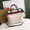 Burberry Leather Horseferry Tote Bag