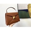 Valentino Garavani One Stud black gold tote bag