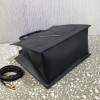 Valentino Leather Vlogo Walk Tote Bag in Black