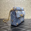 VALENTINO Garavani Stud denim leather bag