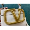 Valentino V logo bucket white 20cm