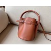 Celine nano bucket brown bag