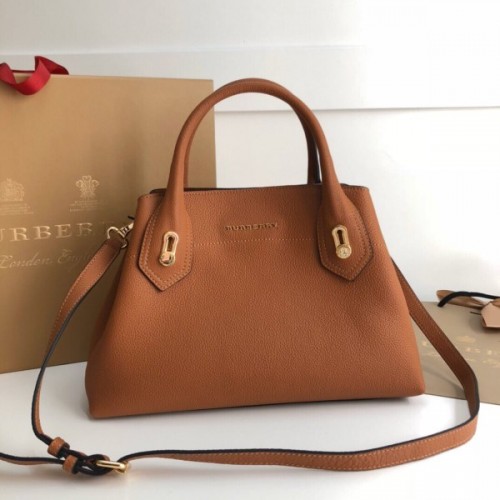 Buberry Milton B brown tote bag