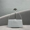 Jacquemus white leather bag