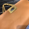 VALENTINO Garavani Stud denim leather bag