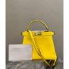Peekaboo ISeeU Medium Yellow leather bag