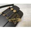 Fendi x Versace Baguette Black Bag