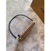 Burberry B Olympia Pouch Checked Shoulder Bag