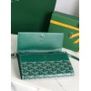 Goyard Varenne Monogram Canvas Green Wallet