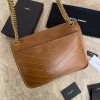YSL NIki bag in Brown 28cm medium