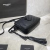 YSL Shoulder Bag All black