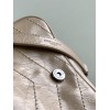 YSL Niki leather wallet-on-chain beige bag