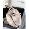 Givency Small Antigona Soft Bag In Gray Leather