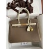 Hermes Epsom Birkin Grey 30cm Bag