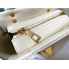 Valentino Garavani One Stud White Leather Bag