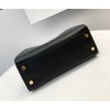 Fendi Medium Peekaboo Leather Black Bag