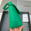 Balenciaga Downtown green shoulder bag