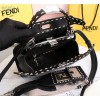 Fendi Peekaboo small black bag 8BN288