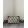 Fendi Gray Baguette 27cm Bag