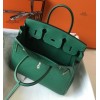 Hermes Togo Green Leather 25/30 Bag