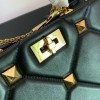 Valentino small Roman Stud Black Nappa Leather Bag