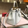 Fendi Peekaboo Pocket White Bag