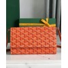 Goyard Varenne Monogram Canvas Orange Wallet