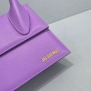 Jacquemus Le Chiquito purple leather mini bag 24cm