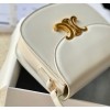 Celine Teen Besace Triomphe white bag