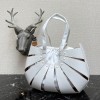 Bottega Veneta The Shell bag white