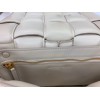 BOTTEGA VENETA PADDED CASSETTE BAG WHITE