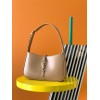 YSL LE 5 À 7 HOBO BAG IN WHITE SMOOTH LEATHER BEIGE