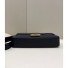 FENDI Baguette large black leather bag