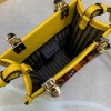 Fendi mini tote bag in yellow
