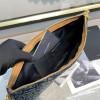 YSL pouch denim bag
