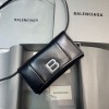 Balenciaga woc black silver shoulder bag