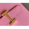 Hermes pink wallet