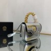 Versace La Medusa silver mini bag