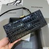 Balenciaga hourglass medium top handle bag in black