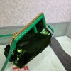 Fendi first green sequinned leather bag