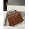 Dolce & Gabbana small brown Devotion tote bag