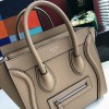 Celine nano luggage tan 20cm bag