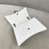 Balenciaga Crush chain-strap white shoulder bag