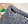 Bottega Veneta Large Ladies Jodie Hobo Grey Suede Bag