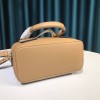 Chloe Small Daria day bag in grained & shiny calfskin brown