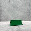 Jaquemus Le Chiquito tote bag green leather 18cm
