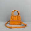 Jacquemus Le Chiquito Noeud Handbag orange 18cm