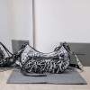 Balenciaga Le Cagole graffiti shoulder bag