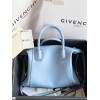 Givency Medium Antigona Soft Bag In Blue Leather